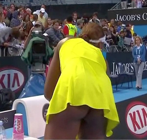 Venus Williams senza mutandine 56